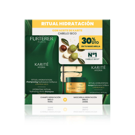 RENE FURTERER COFRE KARITÉ HYDRA CHAMPÚ Y MASCARILLA