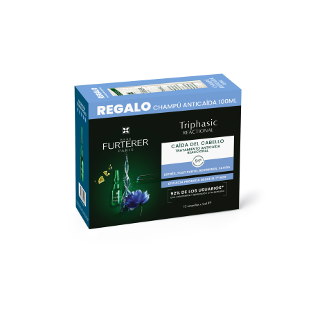 RENE FURTERER TRIPHASIC REACCIONAL AM + CHAMPU 1