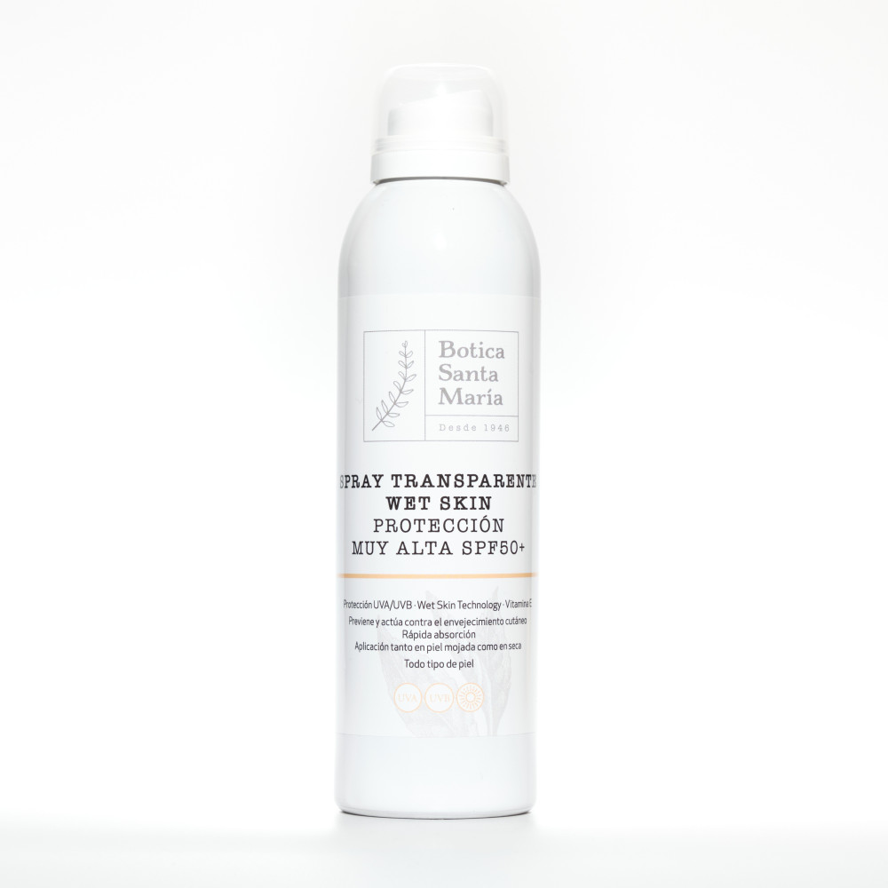 BOTICA SPRAY TRANSPARTENTE WET SKIN  SPF 50 200ML