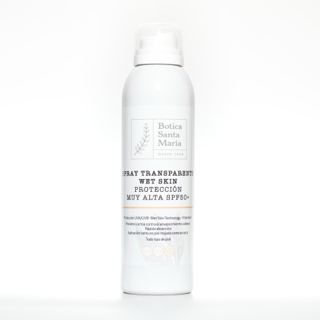 BOTICA SPRAY TRANSPARTENTE WET SKIN  SPF 50 200ML