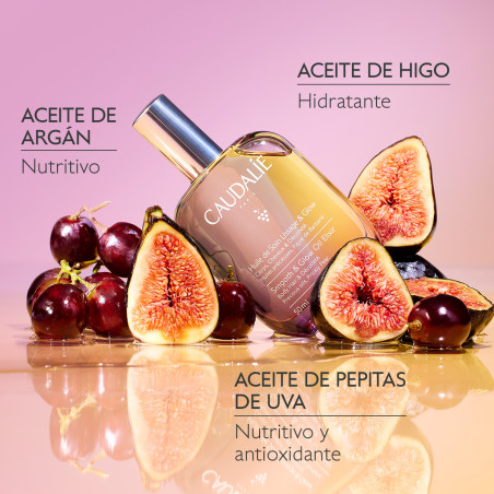 CAUDALIE ACEITE SUAVIDAD Y LUMINOSIDAD 50 ML