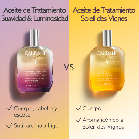 CAUDALIE ACEITE SUAVIDAD Y LUMINOSIDAD 100 ML