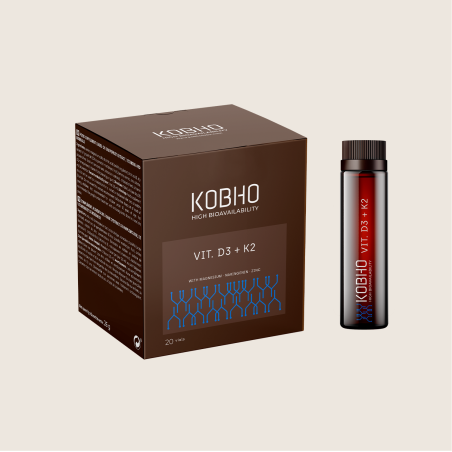 KOBHO VITAMINA D3 + K2  20 VIALES