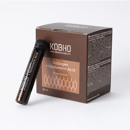 KOBHO COLAGENO + ACIDO HIALURÓNICO 20 VIALES