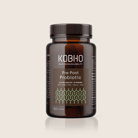 KOBHO PRE-POST PROBIOTIC 60 CAPSULAS