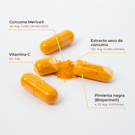 KOBHO CURCUMA + PIMIENTA NEGRA 60 CAPSULAS