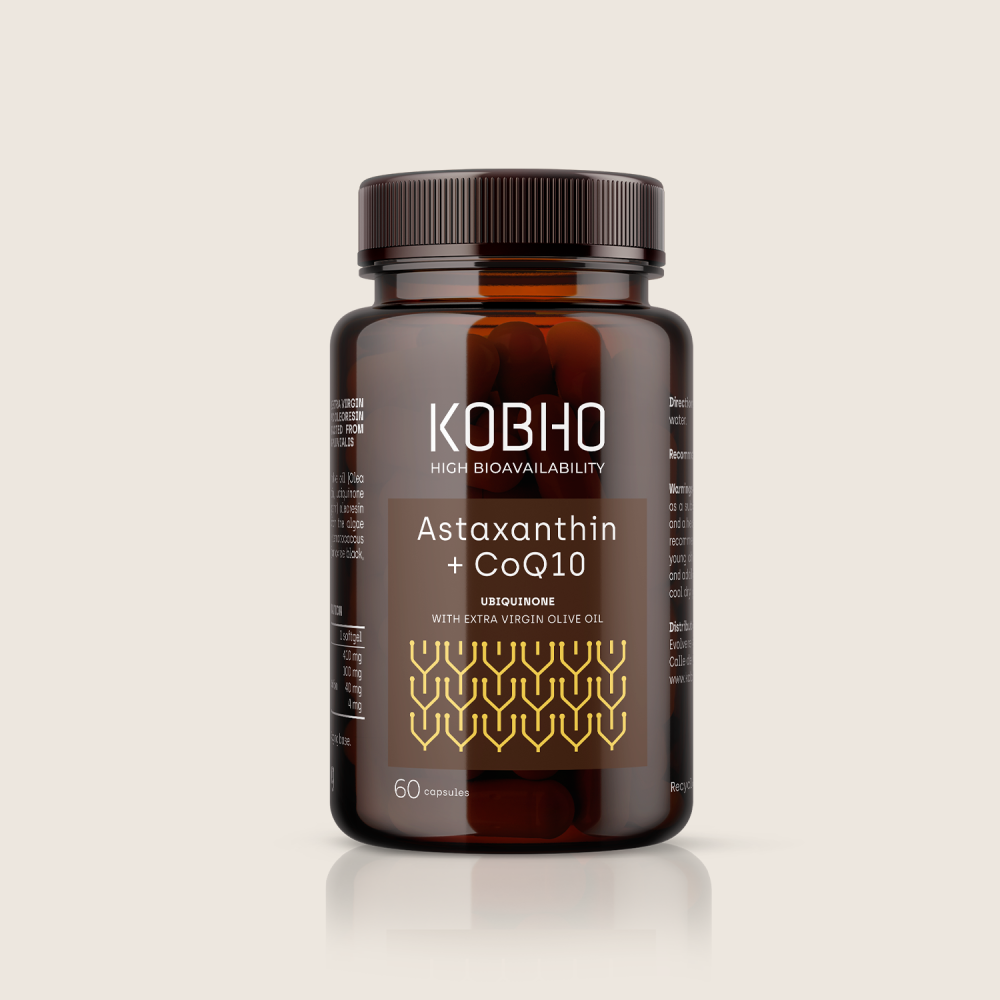 KOBHO ASTAXANTINA + Q10 60 PERLAS