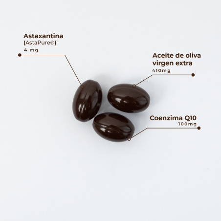 KOBHO ASTAXANTINA + Q10 60 PERLAS