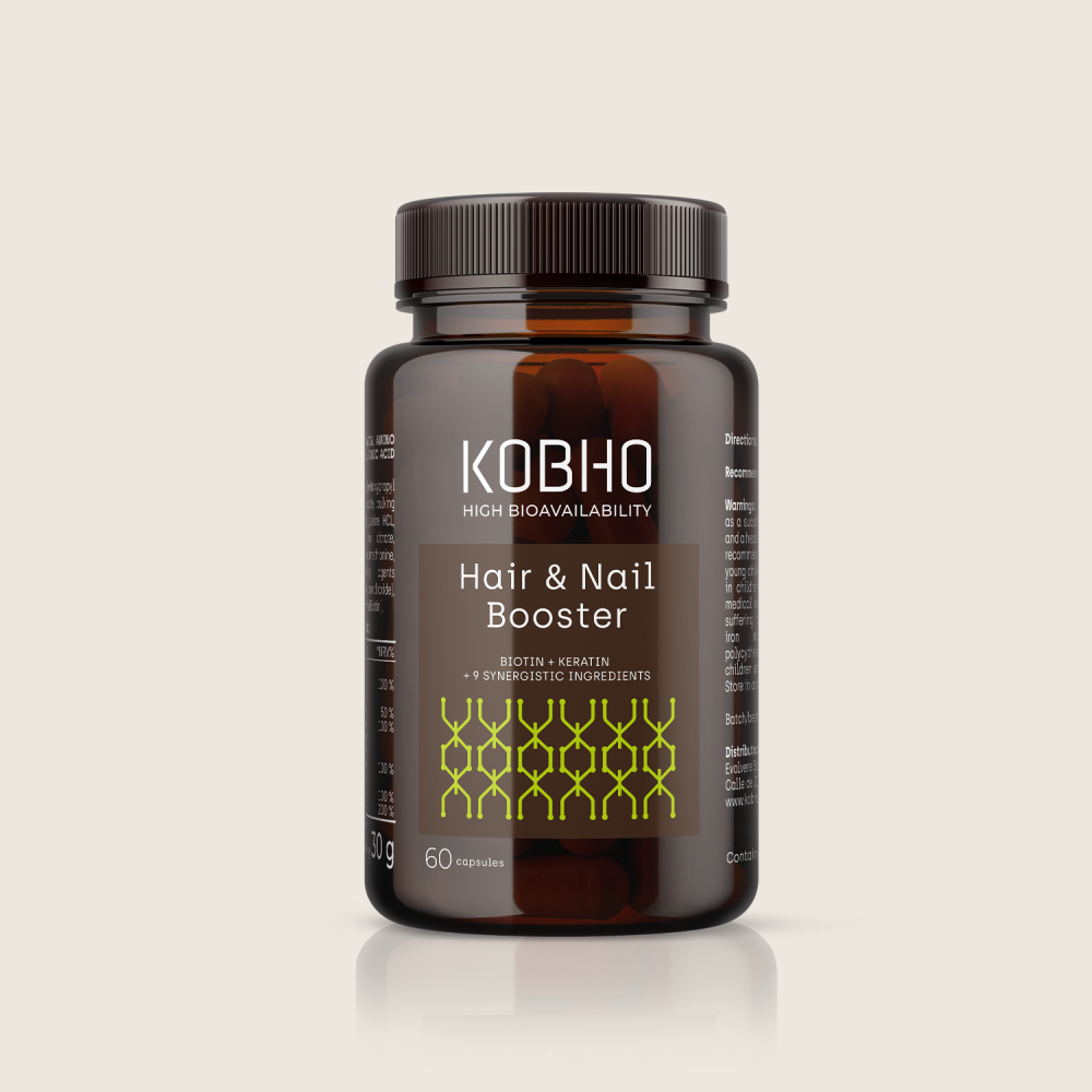 KOBHO HAIR AND NAIL BOOSTER 60 CÁPSULAS